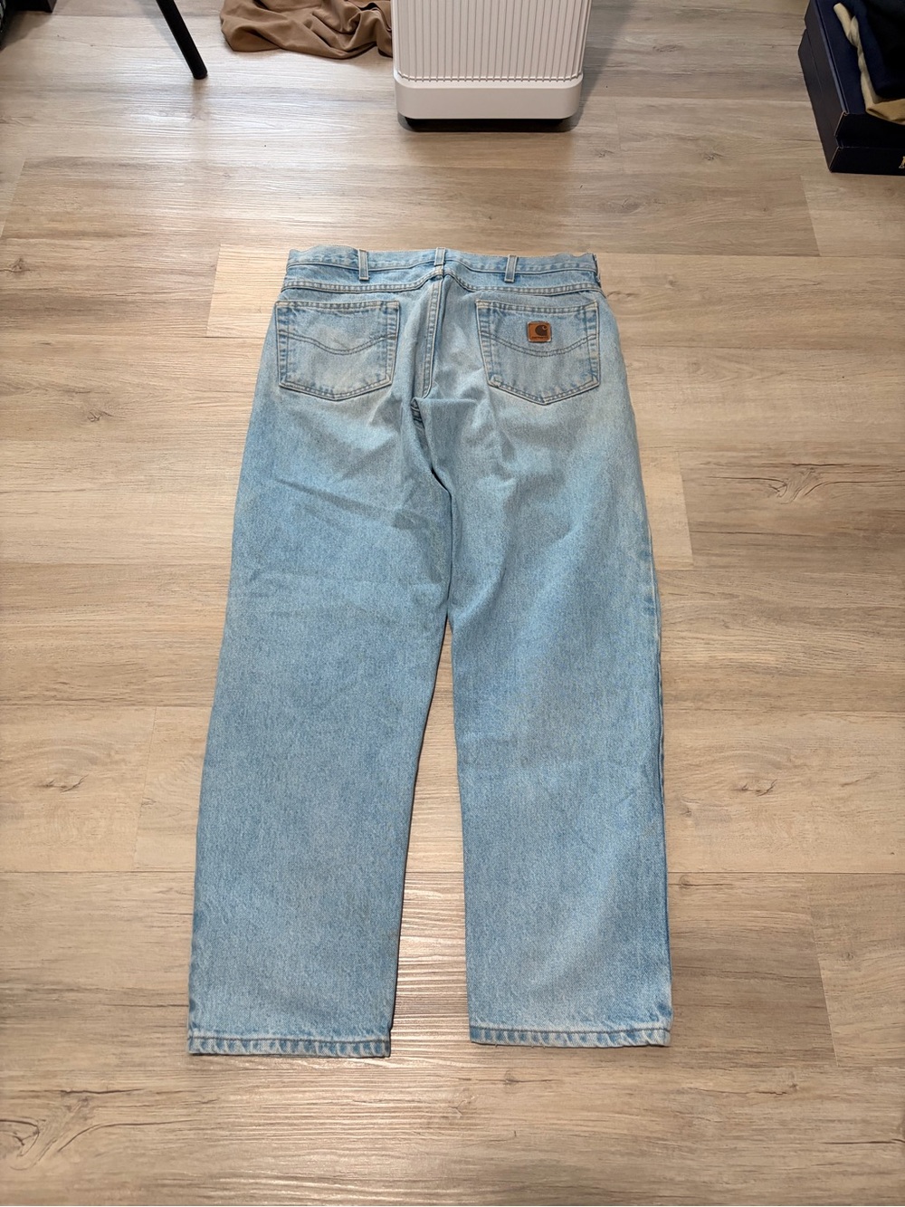 Carhartt Light Blue Relaxed Fit Men's Jeans